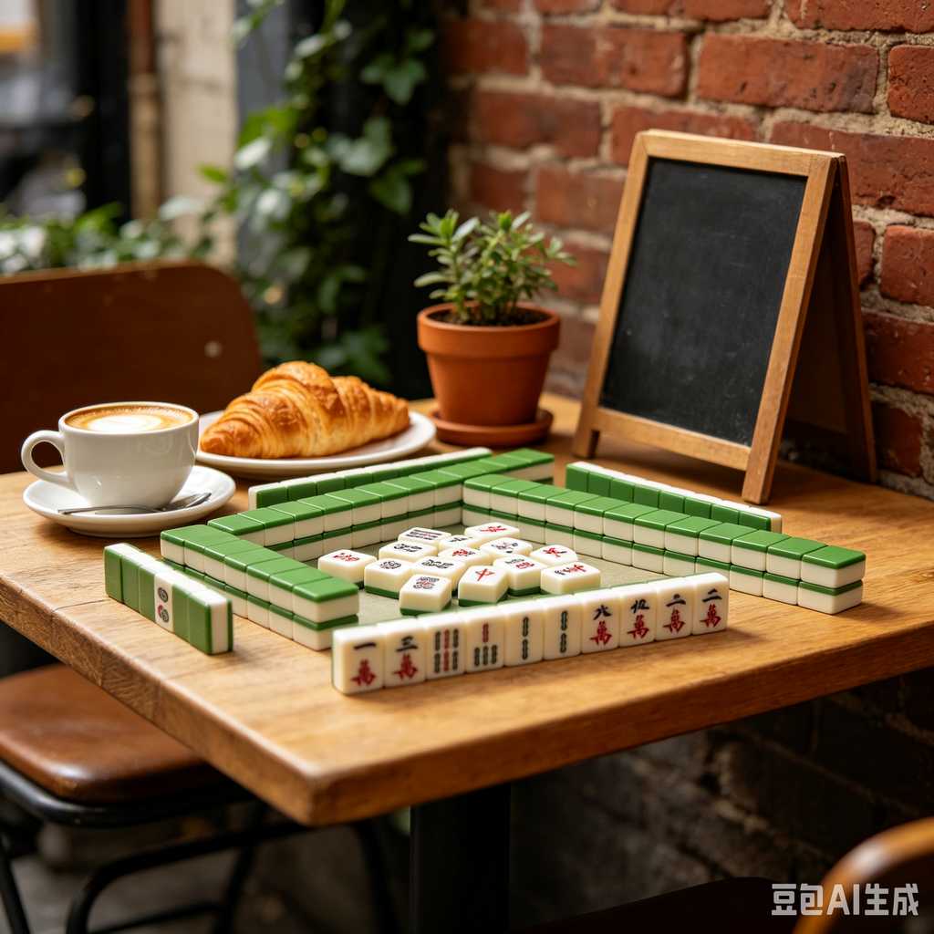 trendy mahjong gift set